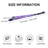 Bow Ties Mens Tie Lavender Neck Purple Day Flowers Print Retro Trendy Collar Graphic Daily Wear Quality Necktie Accessories