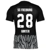 23 24 SC Freiburg camisas de futebol em casa KYEREH WEISSHAUPT GINTER KEITEL 2023 GREGORITSCH HOLER KUBLER EGGESTEIN FAN VERSÃO homens crianças camisa de futebol top