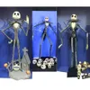 Costumes de mascotte l'étrange Noël de monsieur Jack 12 visages, chaise Jack Skellington, version spéciale, modèle d'action, jouets, poupée mignonne, décor de bureau