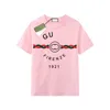 Mens women T shirts Designer Fashion short sleeve tops Clothing brand leisure summer street Cartoon and letter print Cottons Tee Luxurys Size XS-XL-4