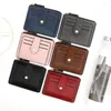 Wallets 6 Colors Wallet Men Ladies Coin Bag Card Holder Slim Leather Fashion Small Simple Portable Anti-theft Retro Purse