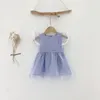 女の子のドレス2023プリンセスドレスエレガントオーガンザ女の女の子パーティー幼児服dt367