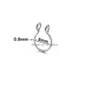 2/10Pcs Stainless Steel Fake Piercing Clip On Nose Ring Hoop Septum Rings For Women Non-Pierced Body Jewelry Dhgarden Ot78K