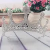 Haarspangen Top-Qualität Kristalle Hochzeit Braut Strass Perlen Perlen Accessoires Stirnband Band Krone Tiara Kopfschmuck Schmuck