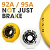 Inline Roller Skates Super Hardest Slide Skating Wheel Papaya White 95A yellow 92A 72mm 76mm 80mm Roller Skates Tyre for Inline Skate Patines 8 pcs 231012