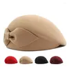 Berretti Donna Autunno Inverno Berretto di lana British Vintage Gatsby Pittori Cappelli Sboy Caps Per Gorro Femenina Boina