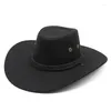 Береты 2023, украшение на голову, шляпы из натуральной кожи для верховой езды для мужчин и женщин, ковбойская шляпа в стиле вестерн с веревкой, широкополая шляпа-федора