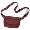 Lulu Same Style Mens and Womens Fashion Diagonal Cross Waist Bag 1.5-liter Adjustable Shoulder Strap Chest Bag Productions