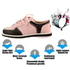 Bowling TaoBo Profession Men Women Bowling Shoes Breathable Nonslip TwoColor Light Cushioning Bowling Sneakers Size 32 47 231011