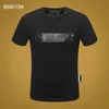 PP Fashion Men's Designer slim fit T-shirt Summer rhinestone Short Sleeve Round Neck shirt tee Skulls Print Tops Streetwear c264Q