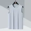 Homens Tank Tops Moda Chegada Suepr Grande Top T-shirt Verão Gelo Seda Casal Homens Plus Size L XL 2XL 3XL 4XL 5XL 6XL 7XL 8XL