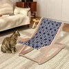 猫のベッド家具猫の椅子ラウンジ快適な睡眠調整可能なベアリング10kgの家具猫飼育ベッド猫ハンモックベッドペットコット犬用ラビット231011