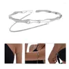 Bangle Arm Manchet Bovenarm-Band Armband Parel-Metalen Ketting Kwastje Dropship