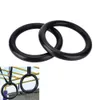 Gymnastiska ringar 1Pair Högkvalitativ tung ABS -plast 28mm Övning Fitness Gymnastiska ringar med skumhandtag Gym Övning CrossFit Pull Ups 231012