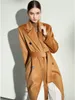 Женское шерстяное двустороннее кашемировое пальто с рябью, осень-зима 2023, корейская женская одежда 231011
