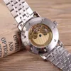 Reloj para hombre, maquinaria automática de lujo, reloj de pulsera, correa de acero inoxidable, espejo de zafiro, reloj de oficina de negocios, hebilla plegable, relojes Montre De Luxe VC04