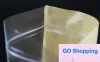 Sacco di carta Kraft di moda Sacchetti di barriera contro l'umidità alimentare Sacchetti di chiusura Sacchetti di imballaggio per alimenti Sacchetti di plastica riutilizzabili anteriori trasparenti