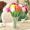 Decorative Flowers 1 PC DIY Fresh Artificial Flower Carnation Silk Fake Plant For Mother's Day Home Party Decoration 10 Colors