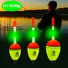 釣りのアクセサリーEVA LUMINOUS FISHING NIGHT BUOY LAMP POLE FOAMプラスチック波形海石石101520G 231011