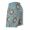 Herr shorts funky mandala brädet bohemia design casual strand korta byxor manlig grafisk sport bekväm badstammar födelsedagspresent