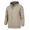 Vestes pour hommes MCSORELY printemps personnalisé hommes veste bricolage impression fermeture éclair manteau coupe-vent imperméable veste unisexe vestes d'extérieur vêtements de sport 231011