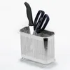 Strumento per riporre la cucina Portaposate in metallo Forniture per utensili staccabili Posate in acciaio inossidabile