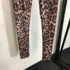 Sexy Yoga-Leggings mit Leopardenmuster, Damenmode, Stretch-Sporthose, hohe Taille, schlanke Leggings, Lauf- und Kletterhose