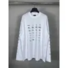 Camicia da uomo di moda firmata Balenciiaga 2023 Parigi Tops Famiglia di marca Nuova collezione classica T-shirt a maniche lunghe multi stampata unisex