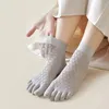 Frauen Socken Sommer Fünf Finger Socke Mädchen Knöchel Kurzen Fuß Dünne Atmungsaktive Weiche 5 Zehen Mittellange Hohl Sokken