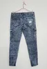 Mens Jeans Denim Pocket Pants Summer Autumn Thin Slim Regular Fit Straight Elasticity Stretchy Male Zipper Trousers 231012