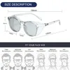 Уличные очки TR90 Поляризованные солнцезащитные очки с обесцвечиванием Антиаллергия на пыльцу Антиветрозащитные очки UV400 Защитные солнцезащитные очки для женщин и мужчин 231012