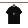 23SS Herren Damen Designer T-Shirts Mann Mode Brief gedruckt T-Shirt Schwarz Weiß Orange Farbe T-Shirts Casual T-Shirts Kurzarm L2828