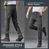 Men's Jeans 2023 Six-Pocket Jeans Men's Convenient Cargo Jeans Trendy Brand Youth Straight Work Pants Slim Fit Large Pocket Men's PantsL231011