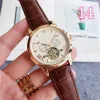 2023 nieuwe hoogwaardige luxe herenhorloges Groot vliegwiel Vijf steken automatisch Mechanisch horloge Topmerk Business Casual Fashion-serie