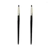 Makeup Borstes 1pc Pointed Eye Highlight Eyeshadow Smudge Make Up Brush Detaljpencil trähandtag kosmetiskt verktyg naturligt gethår