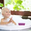 Escovas de banho Esponjas Purificadores 3 Pcs Bucha Esponja Silicone Escova de Banho Ferramentas Escovas Massagem Segura Limpeza Corporal Bebê 231012