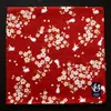 Cravat Style japonais jolis mouchoirs pour femme motif Floral et lapin grande serviette carrée Hankies de haute qualité SY512 arrivée 231012