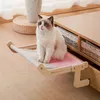 Lits pour chats meubles suspendus lit pour chat pour animaux de compagnie fenêtre hamac canapé meubles de maison chaton intérieur lavable siège amovible lit de couchage en bois étagères de perche 231011