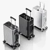 Valises 20/24/28/26 pouces en aluminium coque rigide chariot bagages de haute qualité mode valise de voyage analyse de rentabilisation cabine de cabine