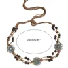 Belts Bohemian Style Woven Waist Chain Fringe Jewelry Trendy Accessory Alloy Material Belt