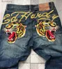 Jeans para hombres Jeans Hombres Mujeres Patrón Estampado Jeans de cintura alta Hombres 2023 Moda Callejera Hip Hop Harajuku Sueltos Casual Cintura alta Pantalones de pierna anchaL231011