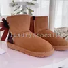 Designer Boots Women Booties Platform Australia Warm Furry Slides Women Fashion Mini Half Boot Winter Platform Australia Tazz Slippers Wool Sneakers Storlek 35-40