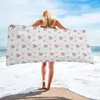 Handduk Ocean Coral kammusslor Modernt hushåll Bad snabb torr fitness spa Stylish Microfiber Beach