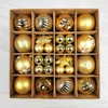 Juldekorationer Julgranbollar 42st 6 cm 3cm Big Christmas Ball Multicolor Ball Decorations Christmas Tree Ornaments Set for Home Party 231012