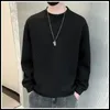 Moletom com capuz masculino primavera outono y2k elegante moda kpop moletom homem moda todos os jogos manga longa top cor sólida casual pulôver roupas masculinas 231011