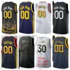 Personalizado Impresso Stephen 30 Klay Curry 11 Thompson Basquete Jerseys Draymond 23 Green Chris 3 Paul 22 Andrew Wiggins 1 Cory Joseph Jonathan Homens Mulher Crianças Camisa Juvenil