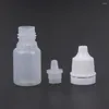 Storage Bottles 50Pcs 5/10/15ml Empty Plastic Squeezable Dropper Eye Liquid Sample Eyes Drop Bottle Useful Organizer