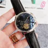 2023 nieuwe hoogwaardige luxe herenhorloges Groot vliegwiel Vijf steken 45 mm groot automatisch mechanisch horloge Topmerk Business Casual Fashion-serie
