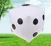 Funny Outdoor Inflatable Dice Swimming pool Party Supplies Kids Toys For Children Adults Game Play Cube Toys 30*30cm