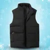 Mäns västar Stylish Winter Cotton Waistcoat Smooth Surface Men Zipper Plus Size Thermal